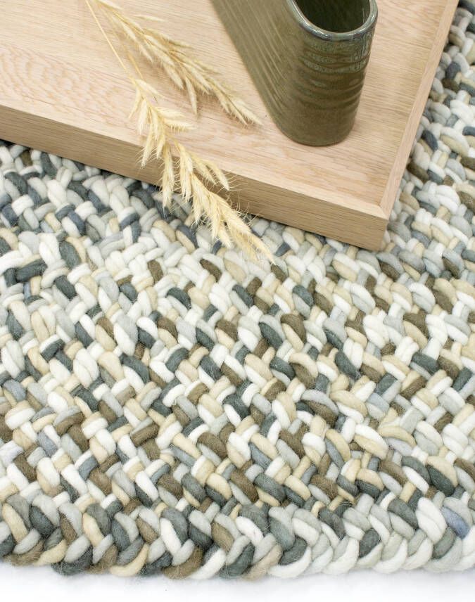 De Munk Carpets Intorno 04 230 Rond Vloerkleed