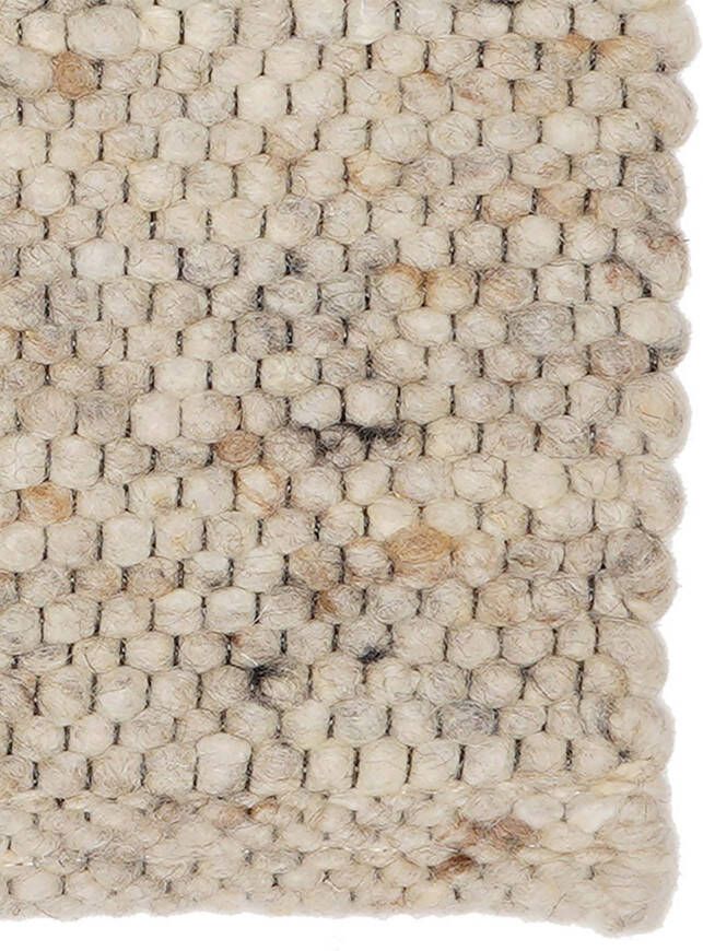 Hanse Home Elle Decoration Perles Shortpile Rug Dolomite Cream Anthracite 160x235 cm