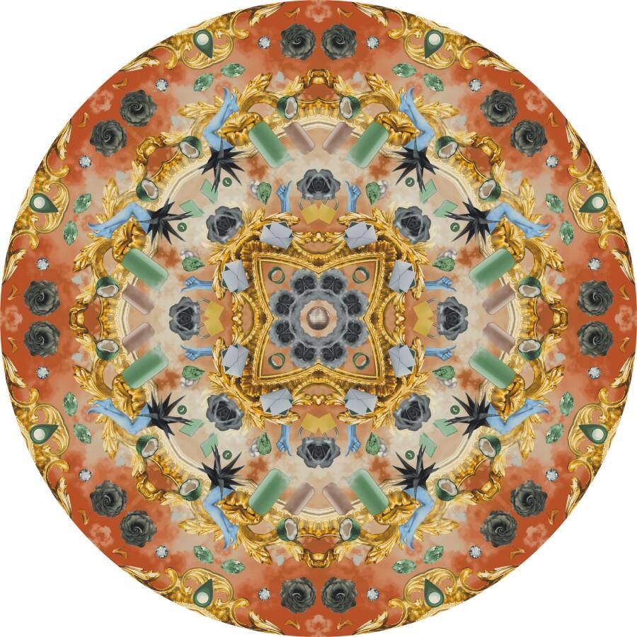 De Munk Carpets Vloerkleed Moooi Carpets Utopian Fairy Tales Joy Low 250 cm rond