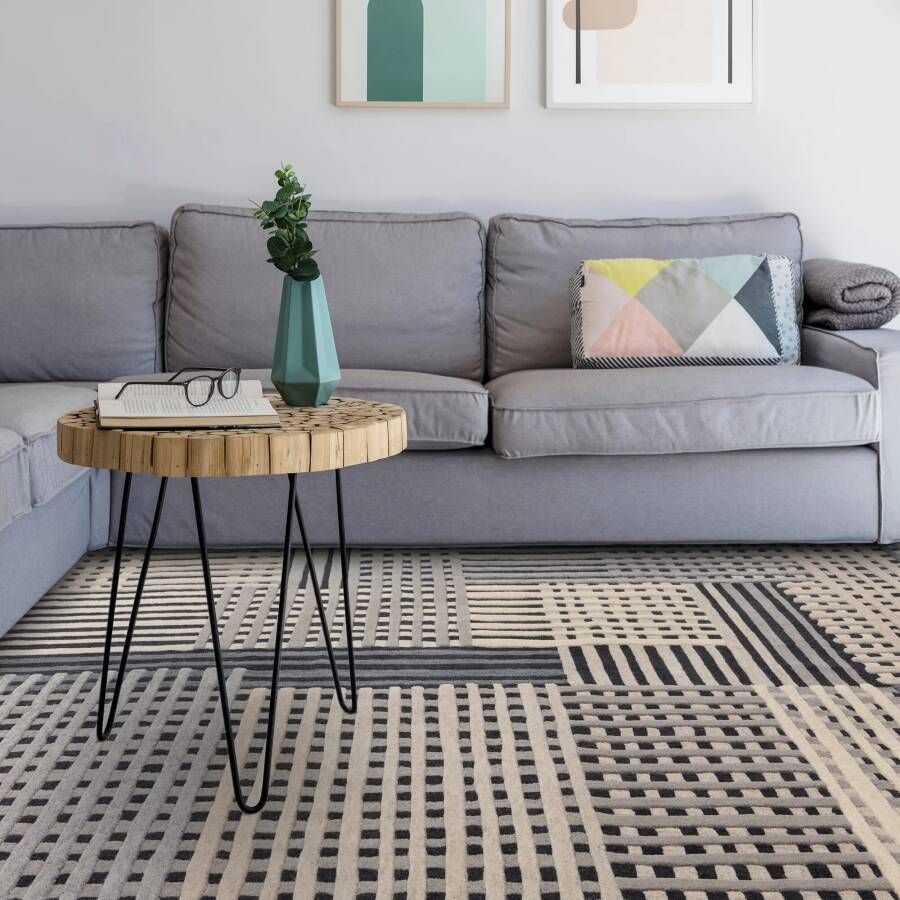 Easy Living Vloerkleed Aspect Grey Multi Rug