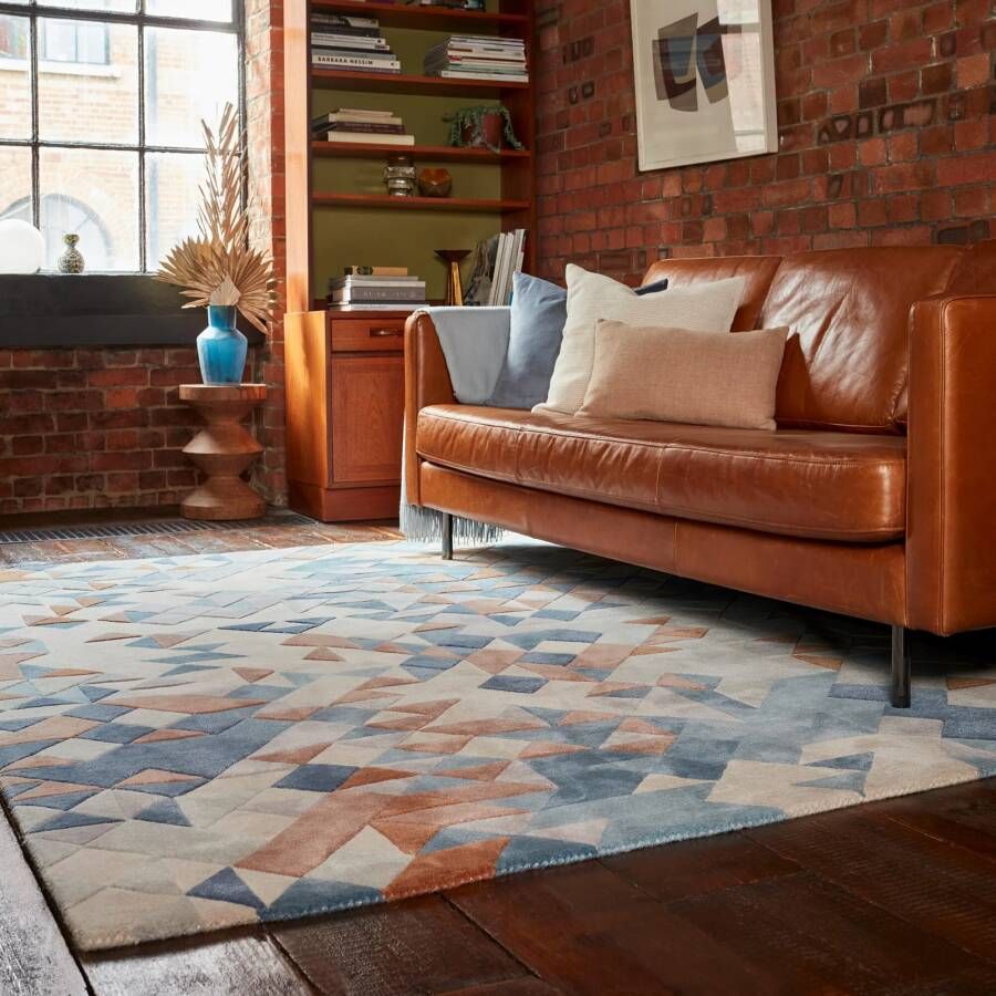 Easy Living Vloerkleed Enigma Blue Multi Rug