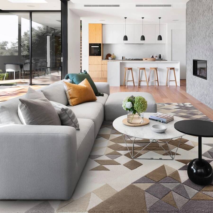 Easy Living Vloerkleed Enigma Grey Multi Rug