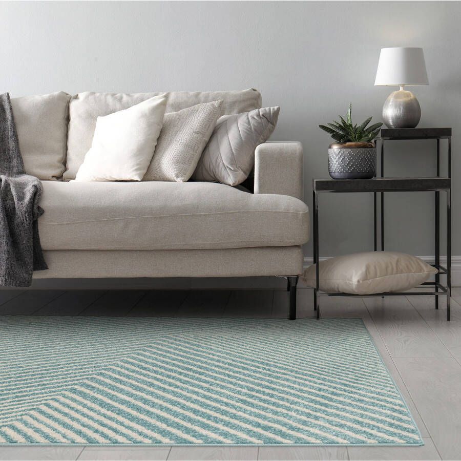 Easy Living Vloerkleed Muse Blue Cross Rug MU19