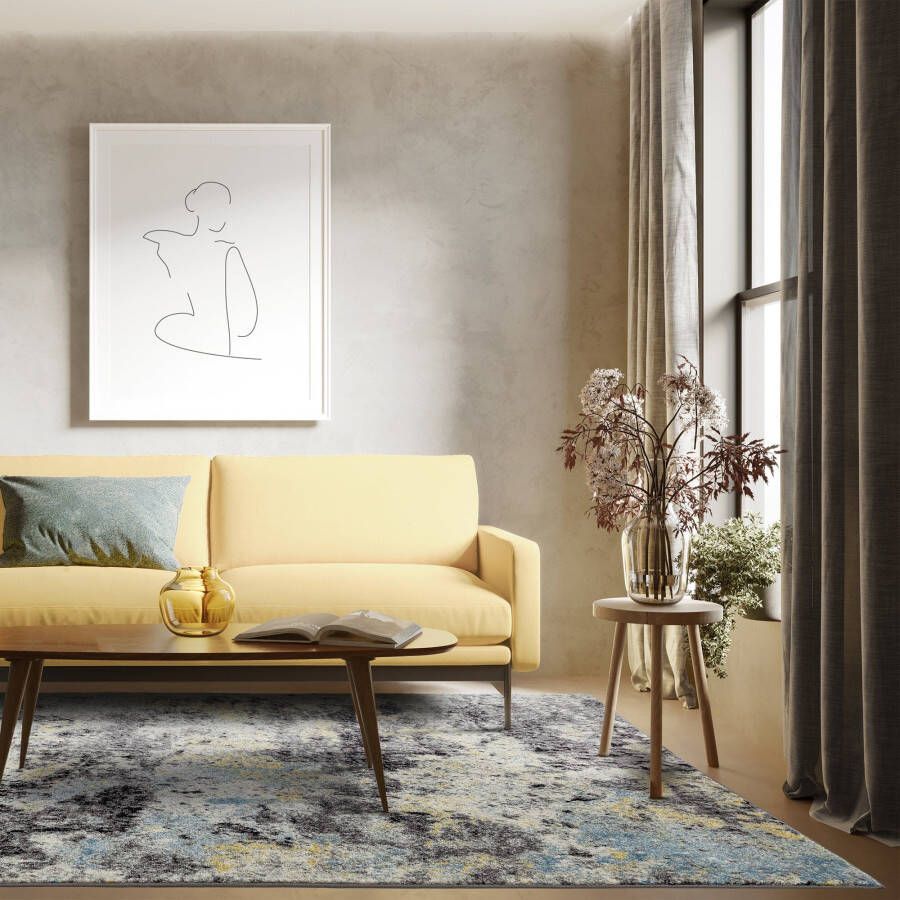 Easy Living Vloerkleed Nova Abstract Blue Rug NV32