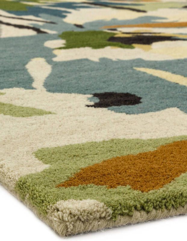 Easy Living Vloerkleed Reef RF11 Floral Green Multi