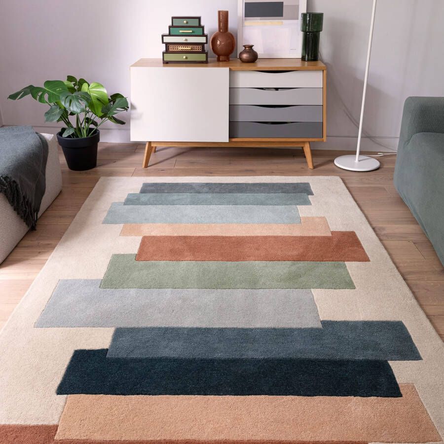 Easy Living Vloerkleed Reef RF32 Stacks Green