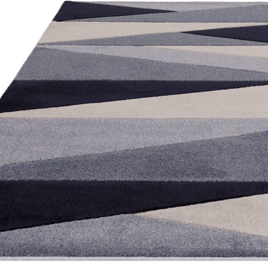 Easy Living Vloerkleed Sketch SK22 Segment Blue