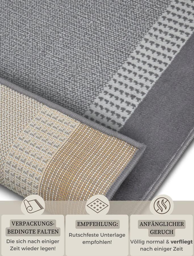 MOMO Rugs Panorama Uni White 170x240 cm Vloerkleed