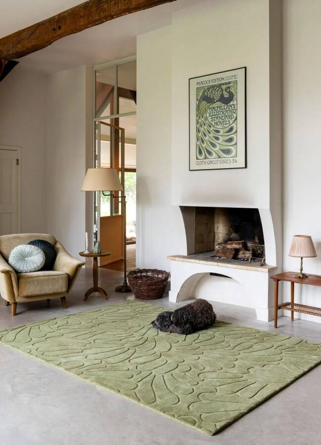 Laura Ashley Brink en Campman Kleed LA Coleby Petals Hedgerow | Luxe en Stijlvol Vloerkleed