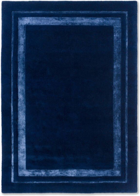 Laura Ashley Laagpolig vloerkleed van | Redbrook Midnight 140x200