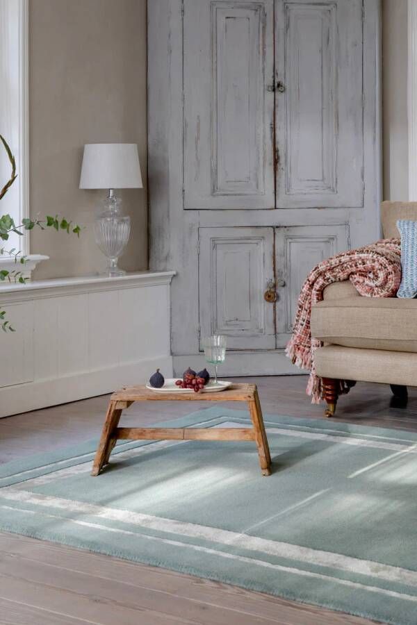 Laura Ashley Redbrook-Duck Egg 81807 140x200 cm Vloerkleed