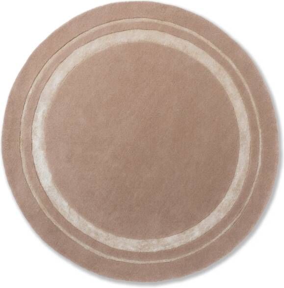 Laura Ashley Redbrook-Hazelnut Round 81801 150 rond Vloerkleed