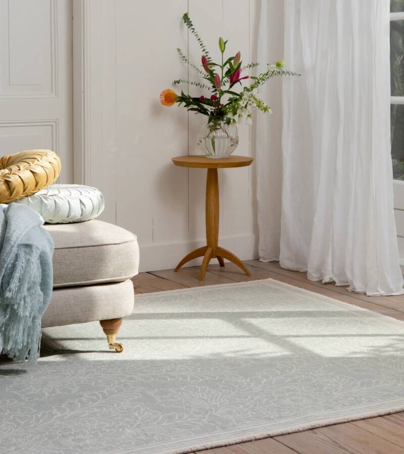 Laura Ashley Silchester-Pale Sage 81107 140x200 cm Vloerkleed