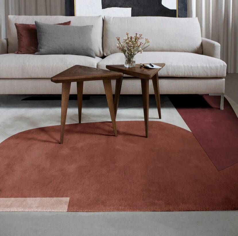 Hanse Home ELLE Decoration Imagination Shortpile Rug Saveh Blue Cream 160x230 cm