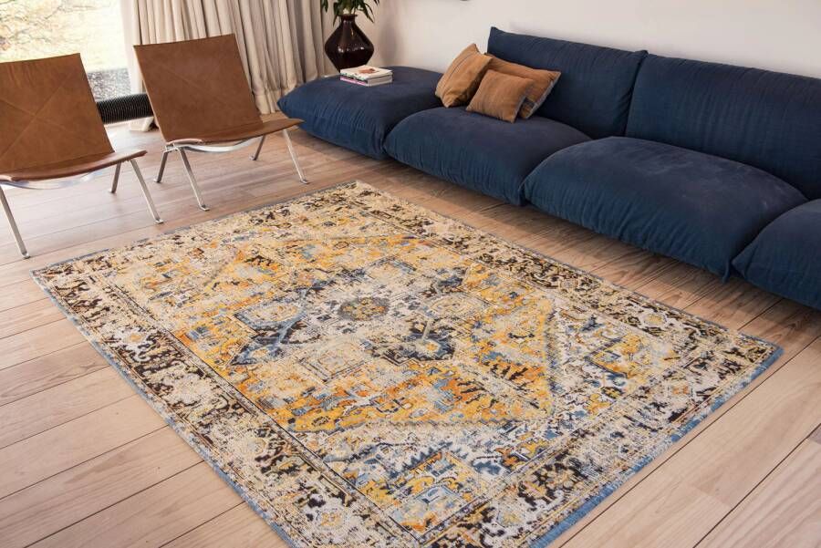 Louis de Poortere Antiquarian Heriz vloerkleed (Afmetingen: 280×200 cm Basiskleur: goud)
