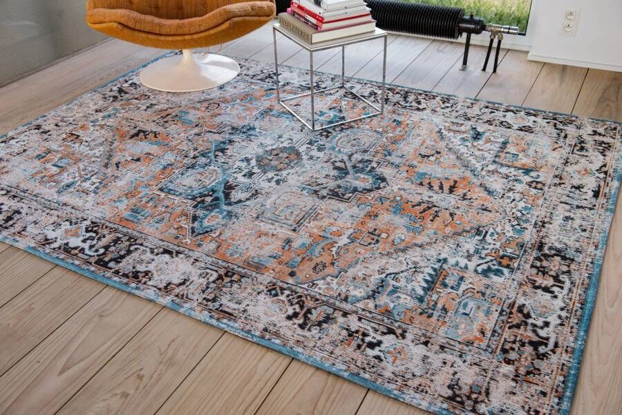 Louis de Poortere Antiquarian Heriz vloerkleed (Afmetingen: 390×290 cm Basiskleur: oranje)