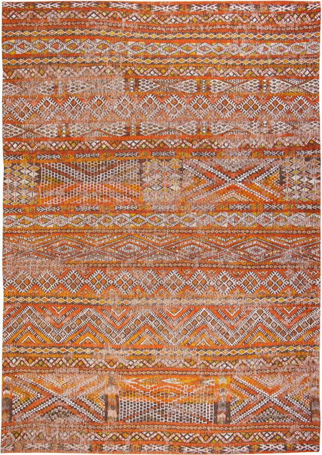 Louis de Poortere Antiquarian Kilim vloerkleed (Afmetingen: 240×170 cm Basiskleur: oranje)