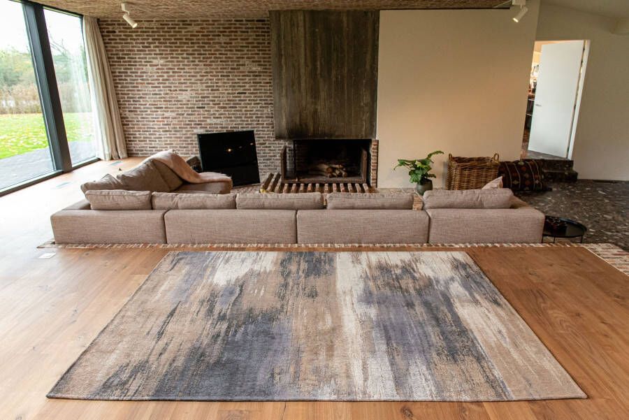 Louis de Poortere 9121 Atlantic Monetti Giverny Beige 140x200 cm Vloerkleed