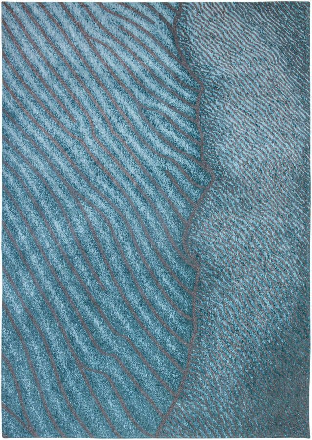 Louis de Poortere Waves vloerkleed (Afmetingen: 280×200 cm Basiskleur: blauw)