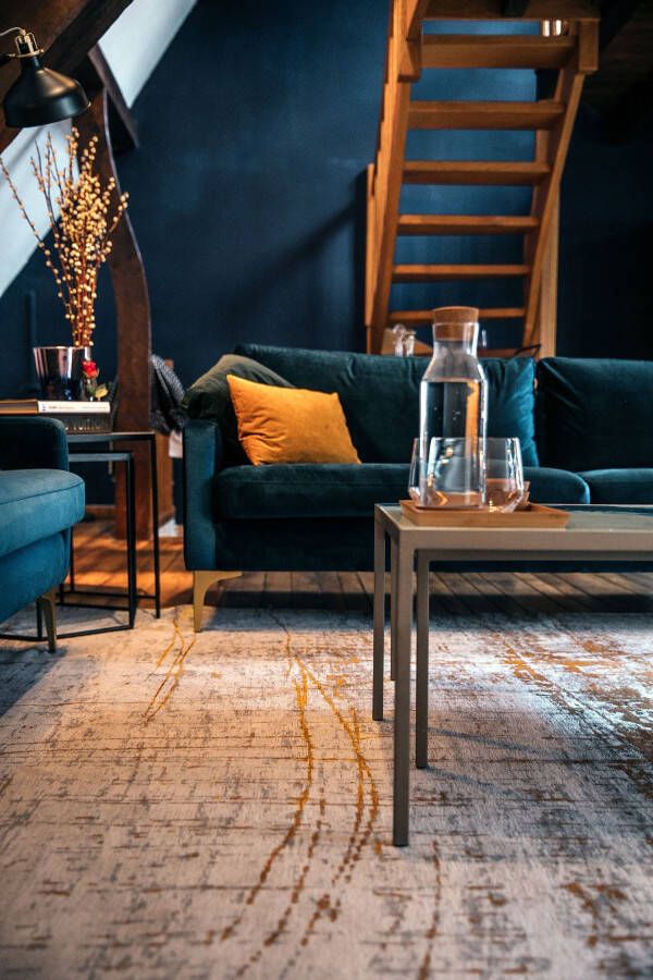 Louis de Poortere Mad Men Griff vloerkleed (Afmetingen: 280×200 cm Basiskleur: bruin)