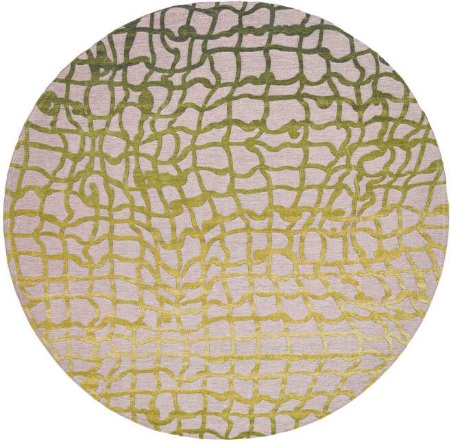 Louis de Poortere Rond vloerkleed Dedalo Mad Men 9204 Republic Green 240 rond