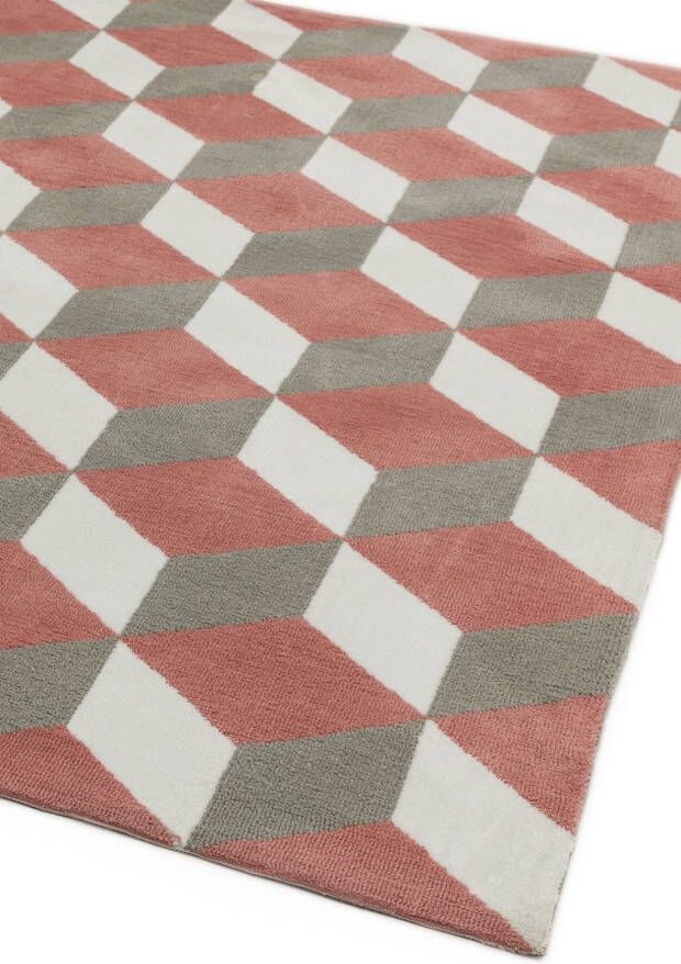 MOMO Rugs Arlo AR10 Pink Block