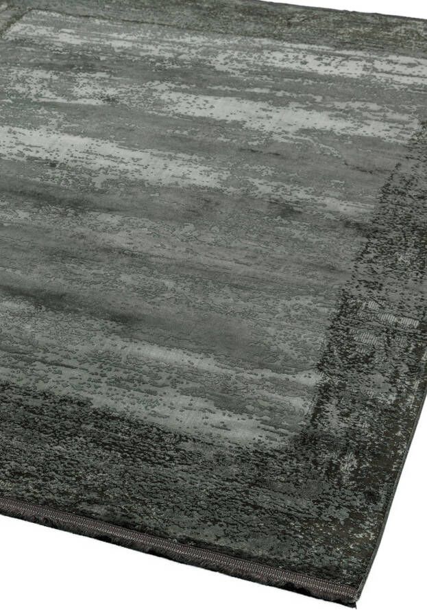 MOMO Rugs Athera AT03 Anthracite Border