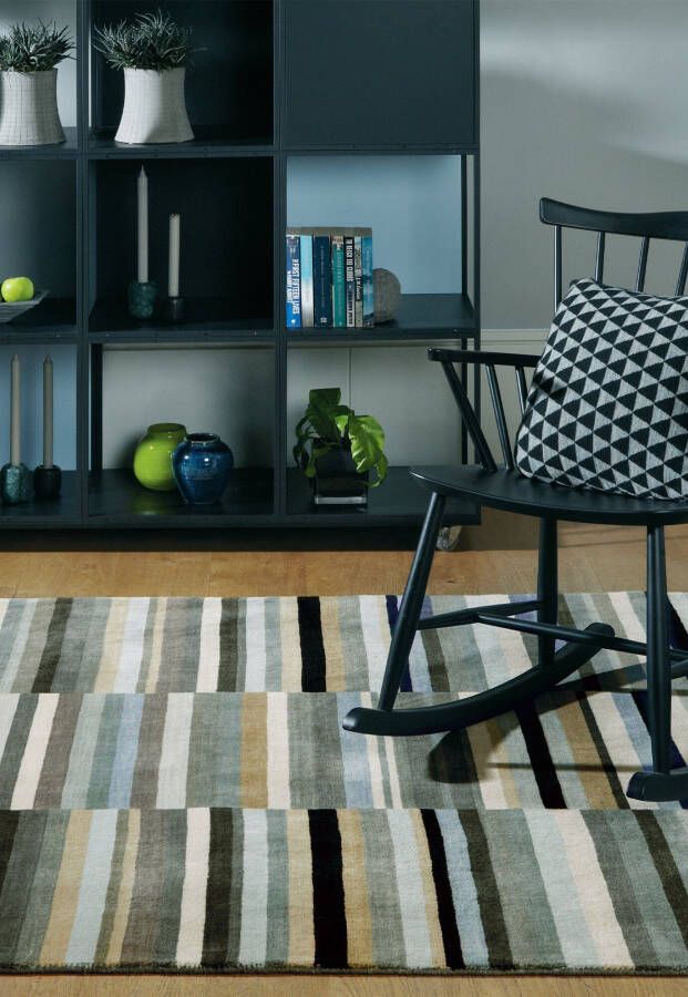 MOMO Rugs Jacob Rug Black Silver