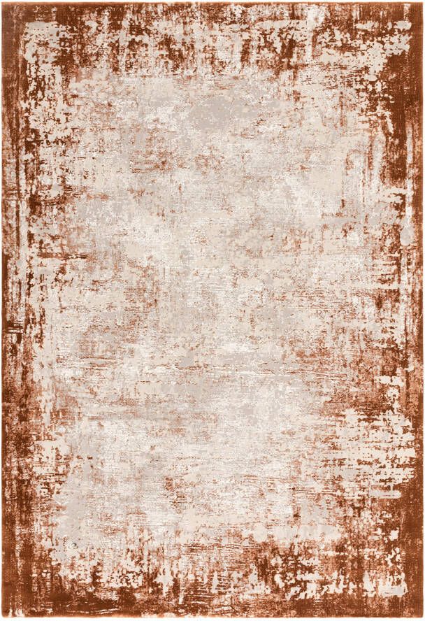 Easy Living Vloerkleed Kuza Border Terracotta Rug