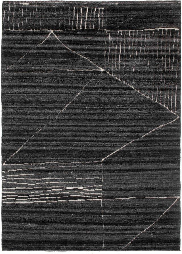 MOMO Rugs Landscape Fields Charcoal 1031 140x200 cm Vloerkleed