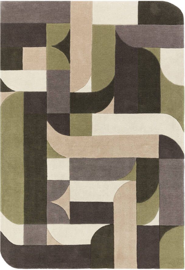 MOMO Rugs Vloerkleed Matrix 90 Klotski Sage