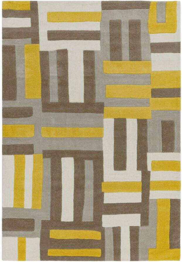 MOMO Rugs Vloerkleed Matrix MAX17 Code Yellow