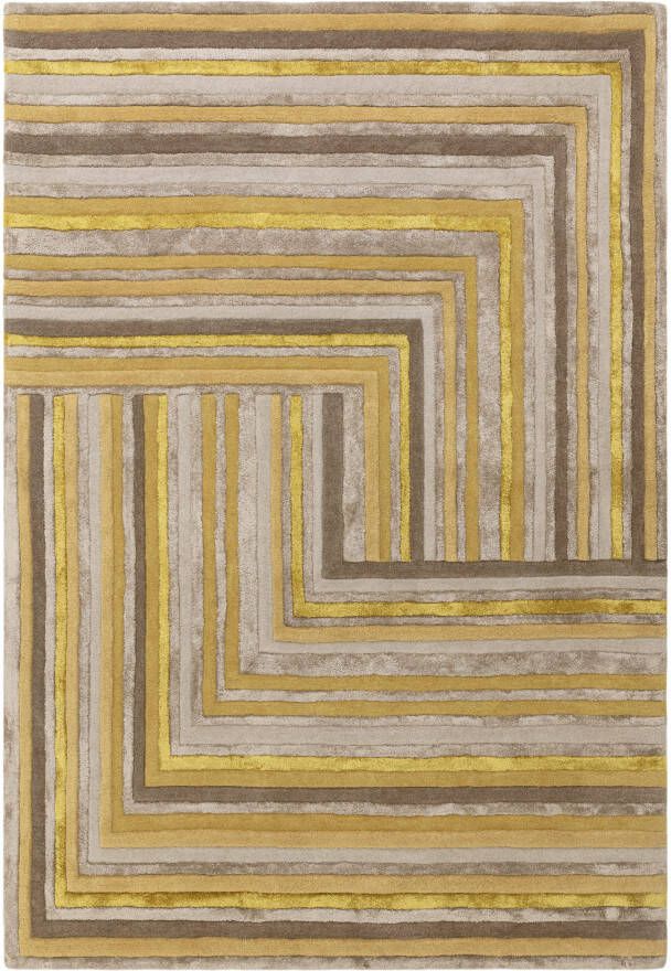 MOMO Rugs Vloerkleed Matrix Network Gold