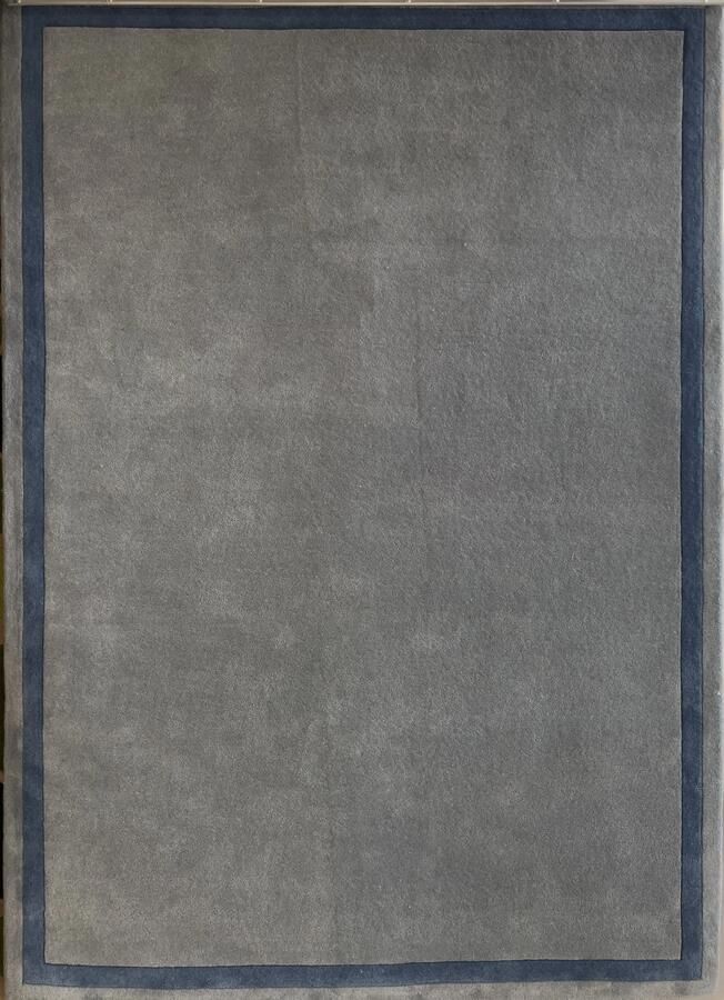 MOMO Rugs Vloerkleed Claire Gaudion Border Rug Blue (outlet) 170x240 cm