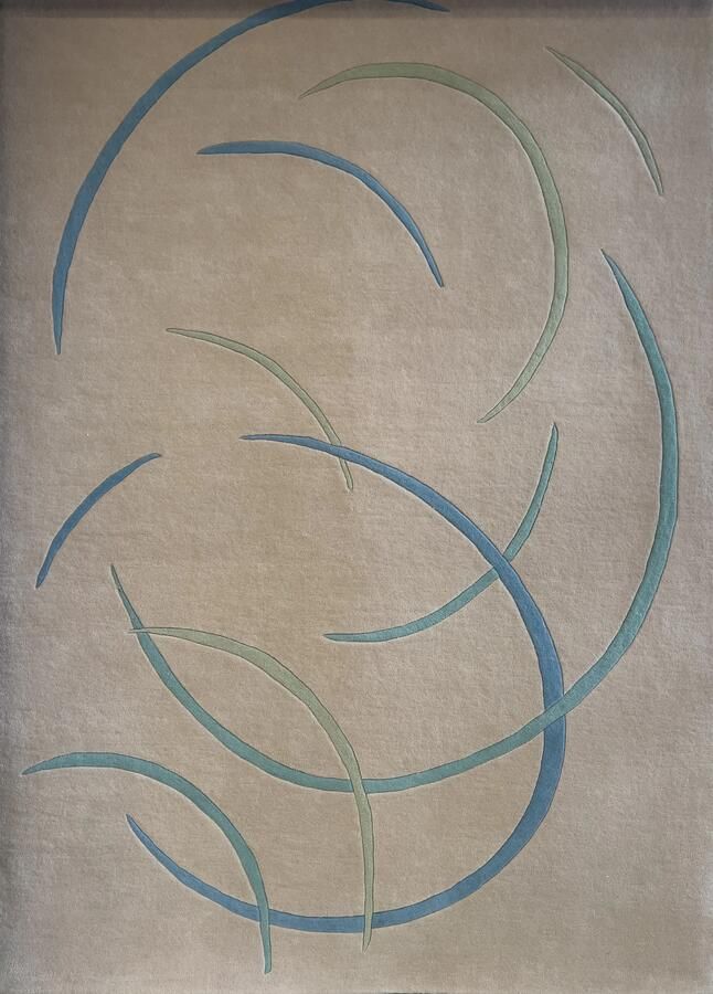 MOMO Rugs Vloerkleed Whirlpool Rug Blue Green (outlet) 170x240 cm