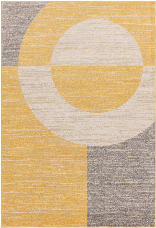 Easy Living Vloerkleed Muse Yellow Halo Rug MU22