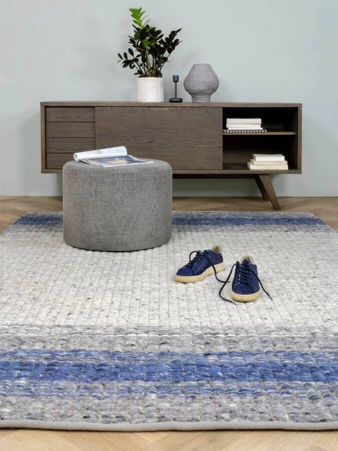 MOMO Rugs Natural Weaves Varenna Blue 170x230 cm Vloerkleed