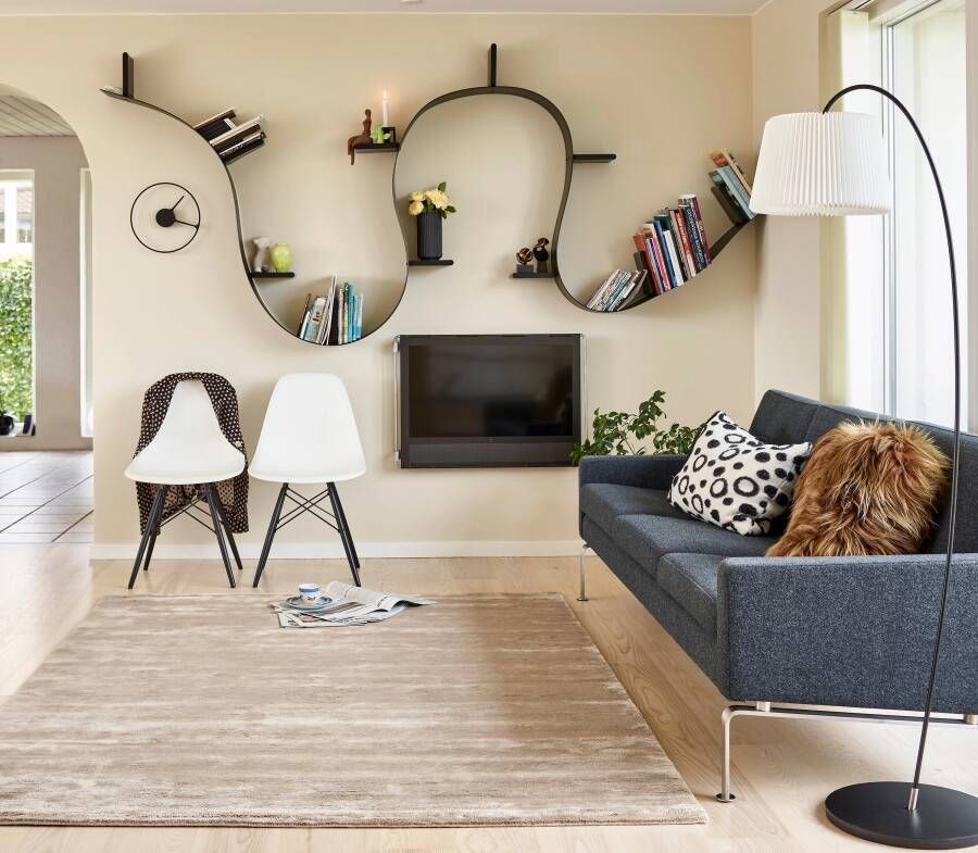 MOMO Rugs Northern Light Oyster-Bergen 140x200 cm Vloerkleed