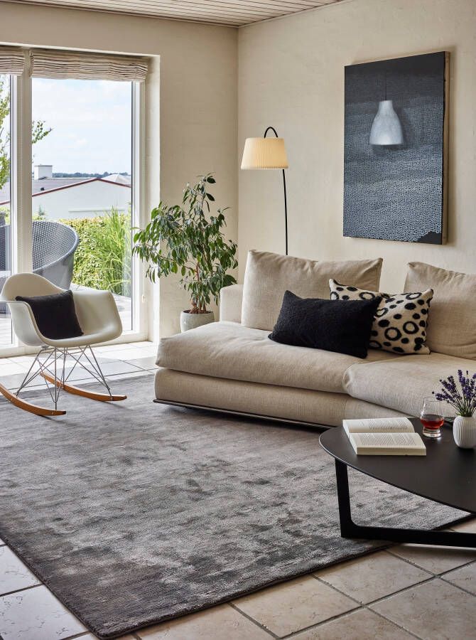 MOMO Rugs Northern Light Smoke-Copenhagen 170x240 cm Vloerkleed