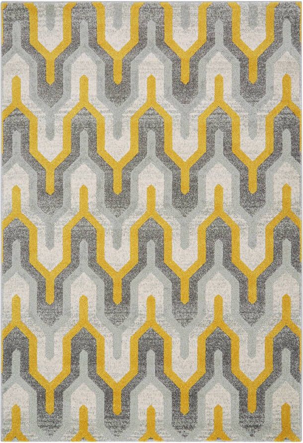 Easy Living Vloerkleed Nova Geo Yellow Rug NV14