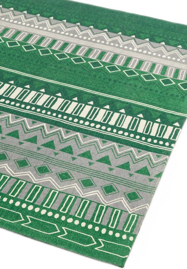 MOMO Rugs Onix ON14 Tribal Mix Green