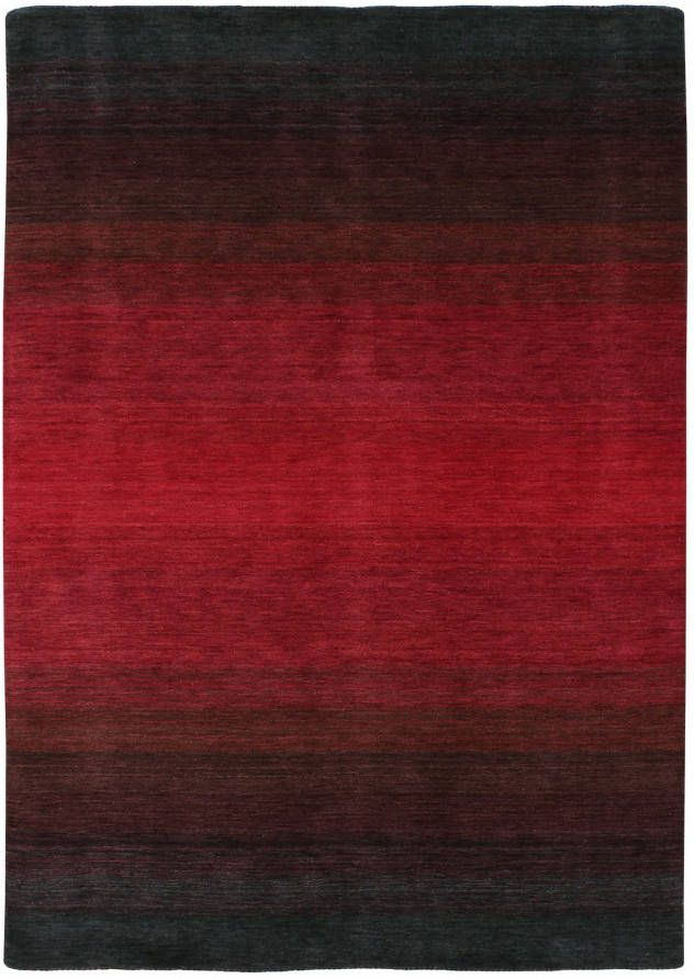 MOMO Rugs Panorama Black Red 140x200 cm Vloerkleed