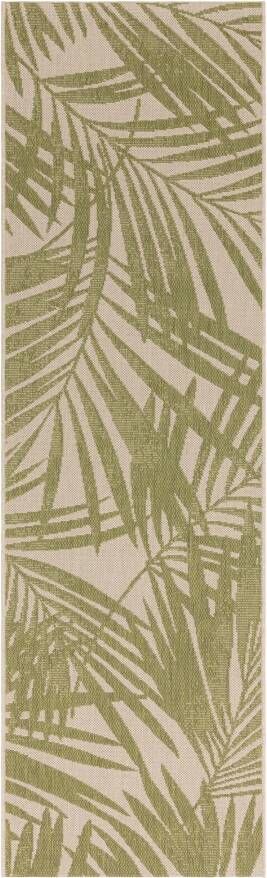 MOMO Rugs Patio PAT15 Green Palm Vloerkleed