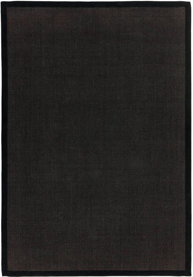 MOMO Rugs Sisal Black Black Vloerkleed