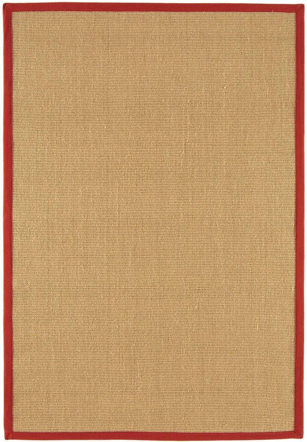 MOMO Rugs Sisal Linen Red Vloerkleed