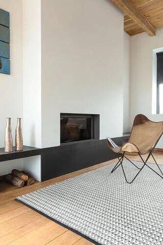 MOMO Rugs Vloerkleed Black&White 614 001 118 140x200 cm