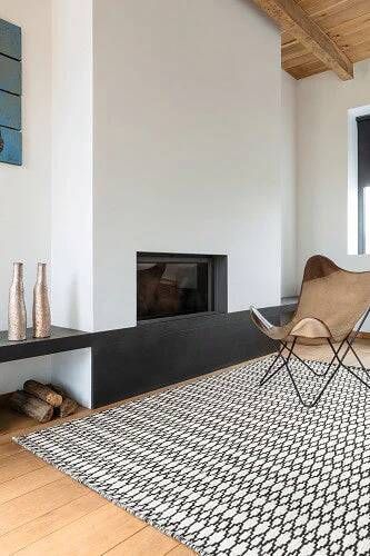 MOMO Rugs Vloerkleed Black&White 615 001 118 140x200 cm
