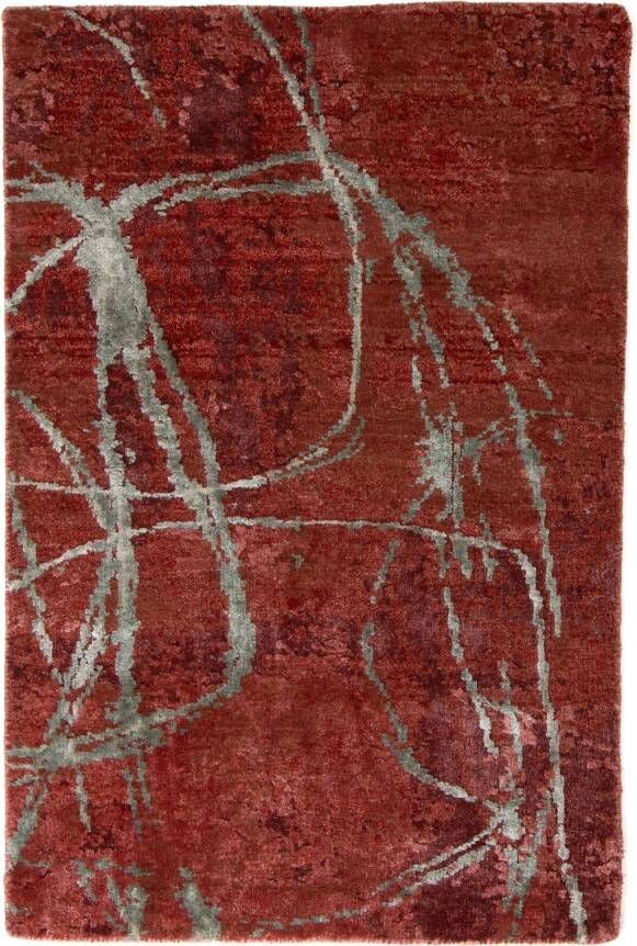MOMO Rugs Vloerkleed Boulder Velvet Red