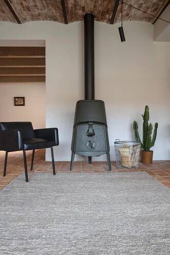 MOMO Rugs Vloerkleed Middle Grey 601 001 103 140x200 cm