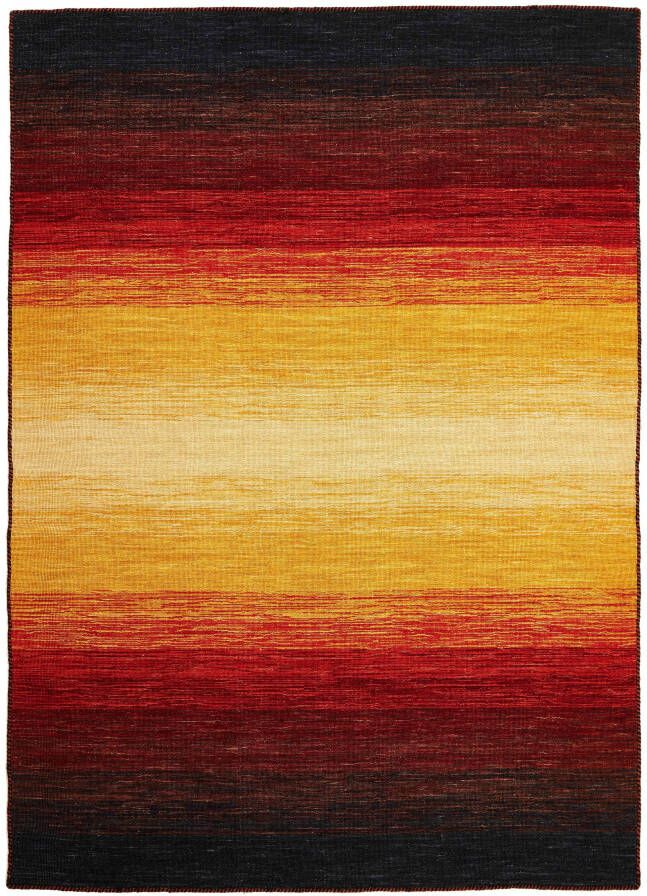 MOMO Rugs Vloerkleed Panorama Kelim Black Terra 200x300 cm